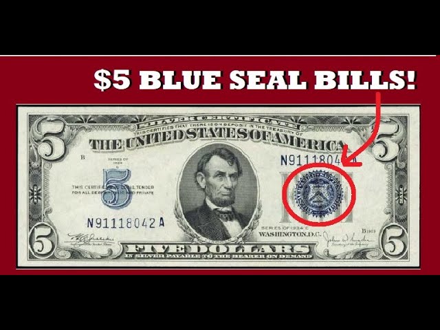 1934 $10 Silver Certificate (BLUE SEAL)