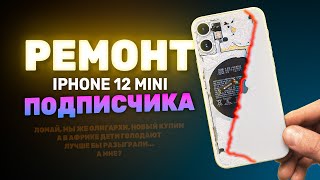 Ремонтируем iPhone 12 Mini подписчика с @newtonlabs