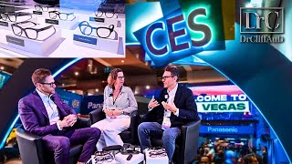 NEW Eyeglass Hearing Aids! Essilor Luxottica Interview CES 2024