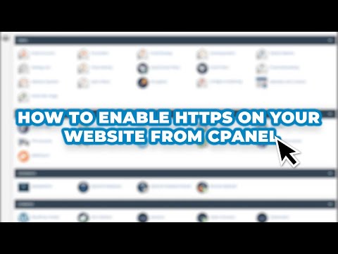 How to enable and force website HTTPS redirect from cPanel