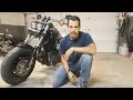 Fat Bob oil change - Harley Davidson FXDF