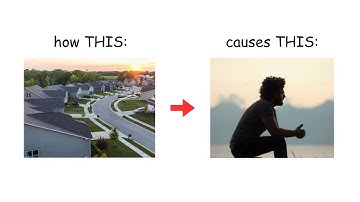 How Suburbs Cause Loneliness Explained in 5 Minutes