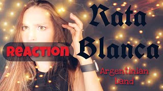 RATA BLANCA  - First Reaction to Mujer amante (Argentinian heavy metal band)