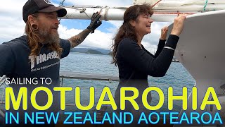 Exploring the Bay of Islands Without a Working Engine; Visiting Motuarohia Island with Sarah Satya