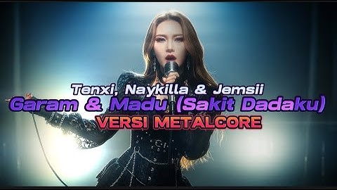 Tenxi, Naykilla & Jemsii - Garam & Madu (Sakit Dadaku) | Versi Metal