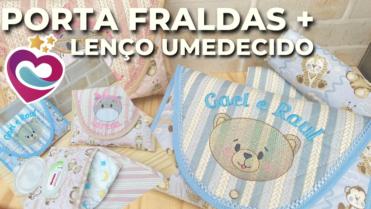 PORTA LENÇO UMEDECIDO + FRALDAS