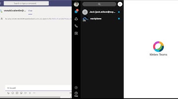 Nextplane Demo - Microsoft Teams & Webex Teams One-to-One chat