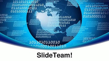Binary Earth Global PowerPoint Templates Themes And Backgrounds Graphic designs