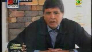 ALAN GARCIA HABLA MAL DE FUJIMORI