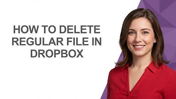 How to Delete Regular File In Dropbox - AshleyHowTo
