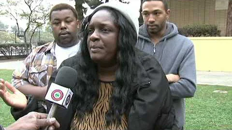 PRESS CONFERENCE & RALLY AT CRENSHAW HIGH SCHOOL