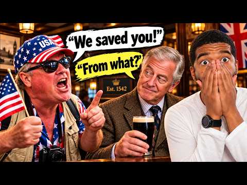 American Reacts: British Bartender Humbles American Tourist