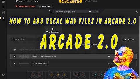 How To Add Vocals In Arcade 2.0 And Add Effect