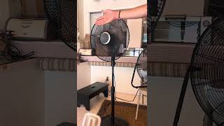 Lasko 16” oscillating stand fan model FS40-8MB - initial checkout
