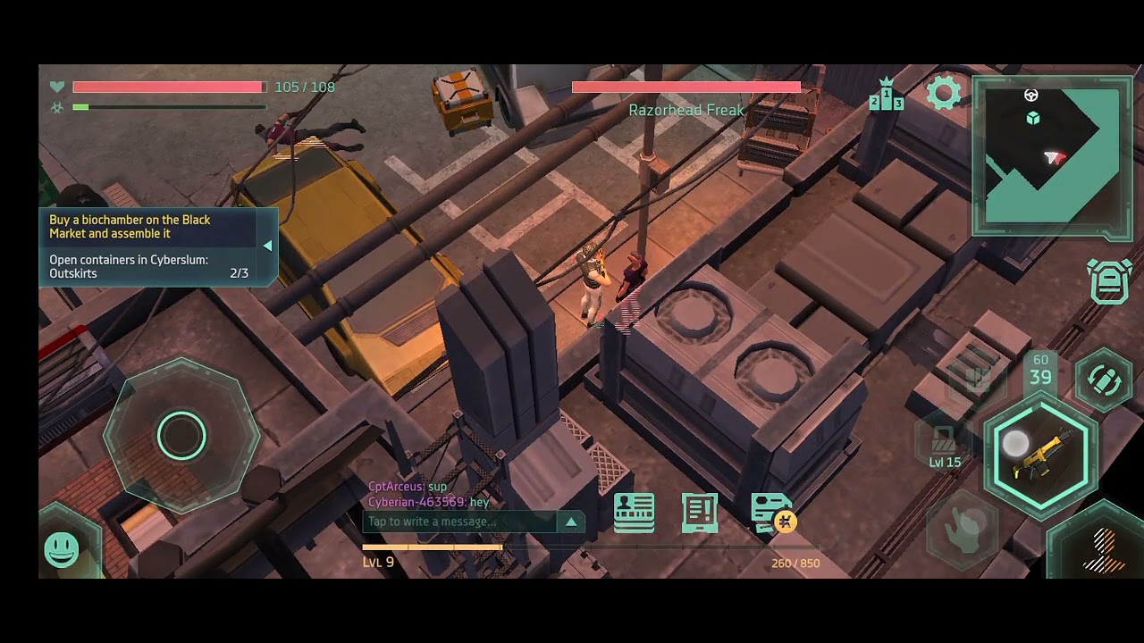 Cyberika action cyberpunk rpg game play2