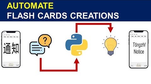Create Anki Flash Cards with Python