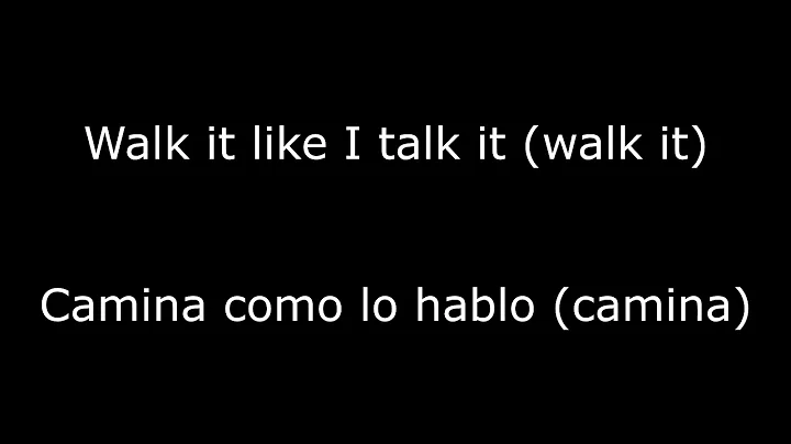 Migos - Walk It Talk It (lyrics and subt) ft. Drake