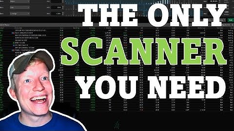 How to Scan for Stocks You Want to Trade In ThinkorSwim
