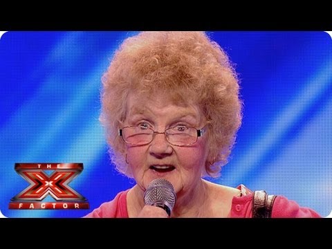 The Xtra Factor meets 73-year-old hopeful Joyce - Auditions Week 2 - The Xtra Factor UK 2013