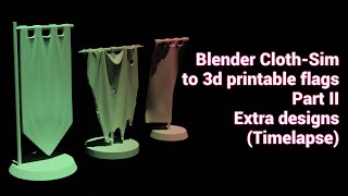 Blender to Tabletop - Aternative Banners Timelapse