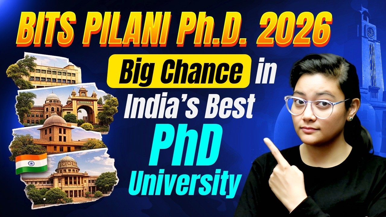 BITS PILANI PHD 2026 😱 BIG CHANCE FOR YOU ✅ BEST UNIVERSITY PHD