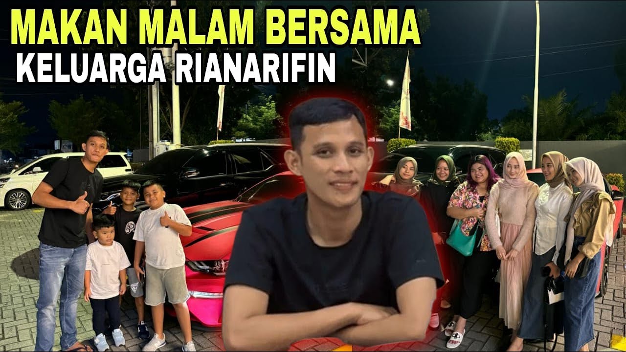 MAKAN MALAM BERSAMA RIAN ARIFINNN DAN TIANASARI