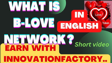 What is Blove Network ? "English" Presentation / refer in free and earn money #blovednetwork