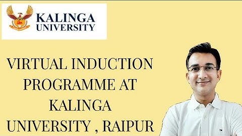 Induction Programme For MBA Students At Kaling University || Virtual Speech || Abhishek Dammani||