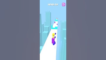 Perfect Cube Run level 50 (Android iOS) gameplay #short #viralshorts