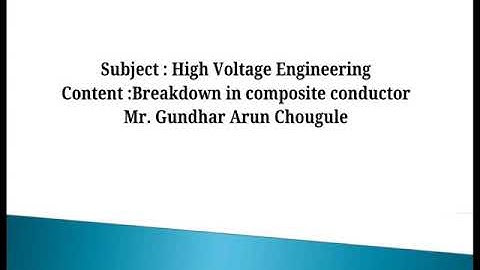 Breakdown in composite dielectrics