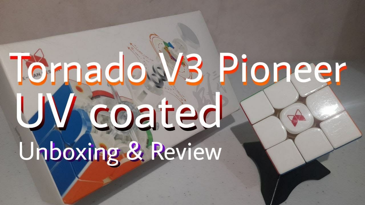Tornado V3 Pioneer UV Unboxing & Review | ft Official Solves - YouTube