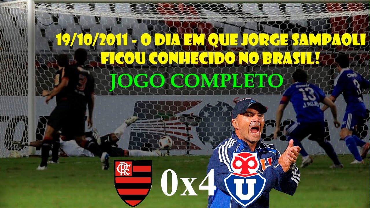 Flamengo 0 x 4 Universidad de Chile JOGO COMPLETO Sampaoli é conhecido no Brasil 19/10 Flamengo 0 x 4 Universidad de Chile JOGO COMPLETO Sampaoli é conhecido no Brasil 19/10