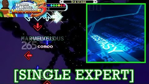 【DDR UNIVERSE 3(DLC)】 ECSTASY / d-complex [SINGLE EXPERT] 譜面確認＋Play