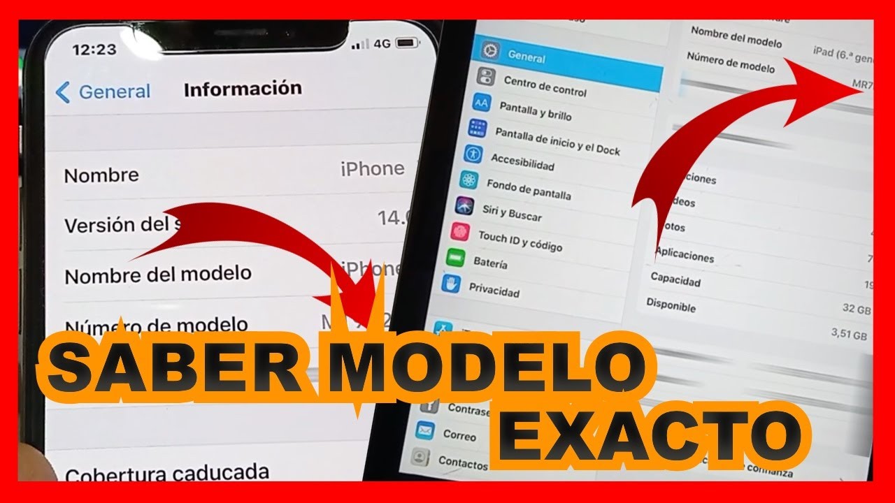 Como Saber El MODELO EXACTO de Tu *IPHONE y Tu IPAP* - YouTube