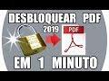 🔒DESBLOQUEAR PDF PROTEGIDO COM SENHA