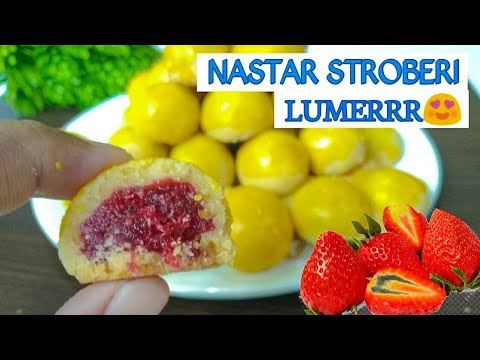 Kue Nastar Selai Stroberi