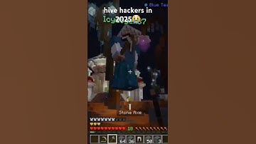 Hackers in Minecraft Bedrock Be Like #shorts