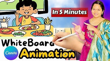Create Whiteboard Animations FREE with Canva | Whiteboard Animation videos using Canva