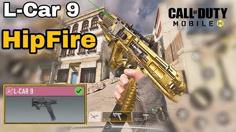 *NEW* L-CAR 9 HipFire Gunsmith Cod Mobile Multiplayer Gameplay | Season 6 To The Skies