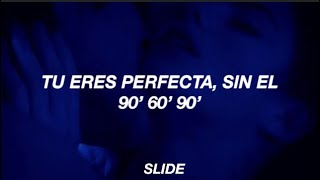 Tu eres Perfecta Sin el 60’ 90’ 60’ (Letra//Lyrics)