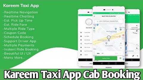 Kareem Taxi App Cab Booking Solution + admin panel Sourse Code || How to Make OLA Ubber Clone App