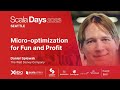 Daniel spiewak  microoptimization for fun and profit  scala days 2023 seattle