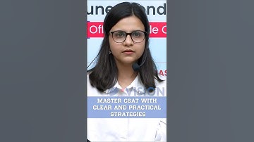 MASTER CSAT WITH CLEAR AND PRACTICAL STRATEGIES