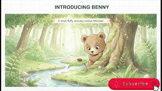 Benny the Brave Little Bear | Heartwarming Kids Story About Courage & Kindness | Bedtime Story