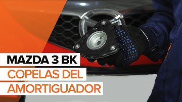 Cómo cambiar la copelas del amortiguador delantero en MAZDA 3 BK INSTRUCCIÓN | AUTODOC