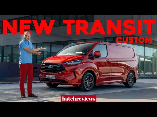 New Ford Transit Custom 2024 review  batchreviews (James Batchelor) 