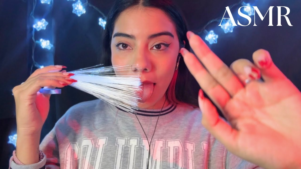 ASMR ☆ SPIT PAINTING con OBJETOS RANDOM !!😵‍💫💗