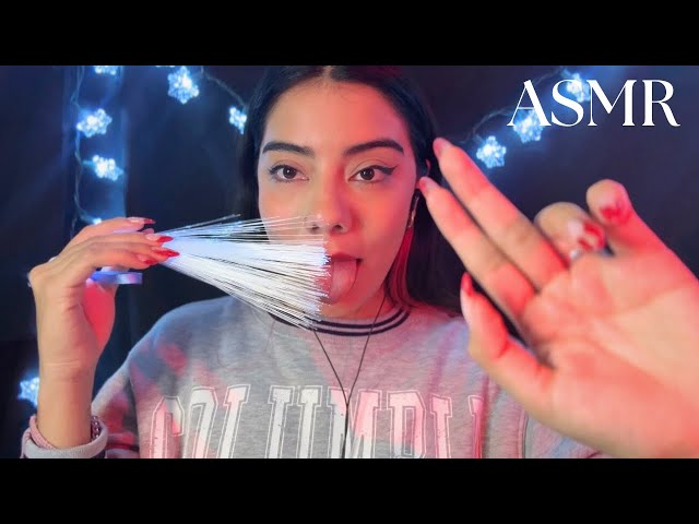 ASMR ☆ SPIT PAINTING con OBJETOS RANDOM !!😵‍💫💗