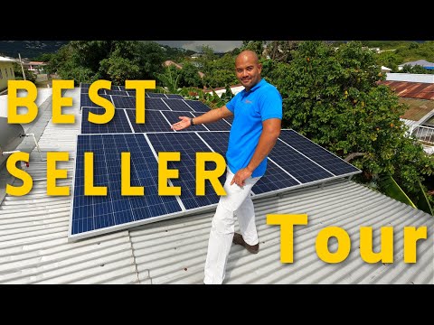 Jamaica's Off-Grid Solar System - A Tour of the \