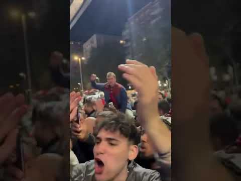 Arsenal Fans Singing New Martinelli Chant After Beating Real Madrid
